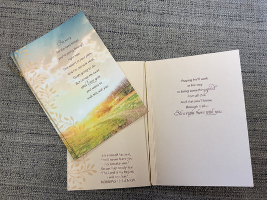 Difficult Relationship Religious Card