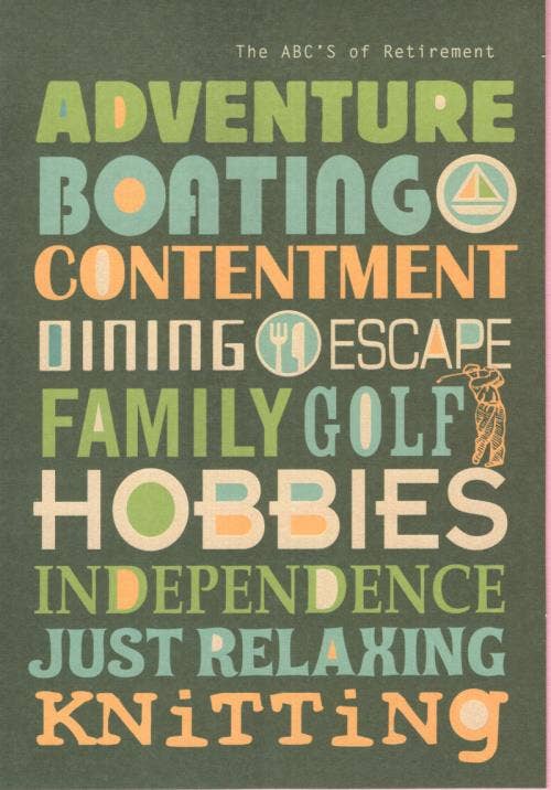 Humor Retirement Card
