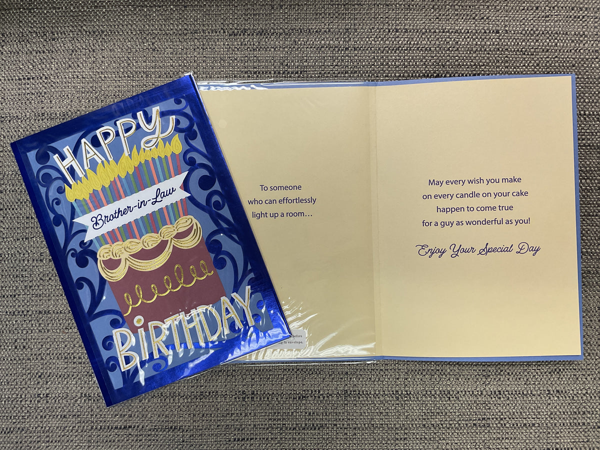 Brother-in-Law Birthday Card
