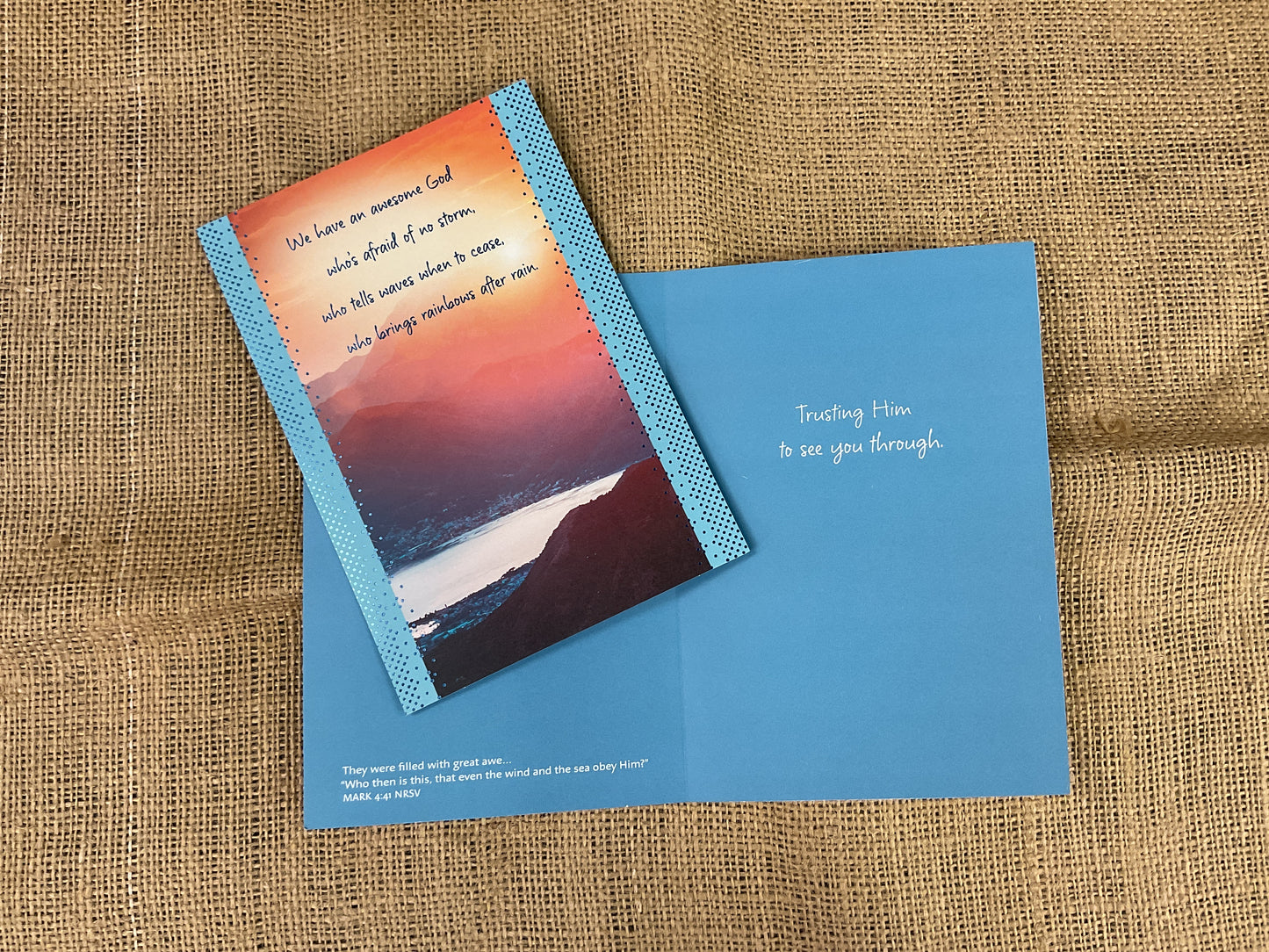 Religious Encouragement Card