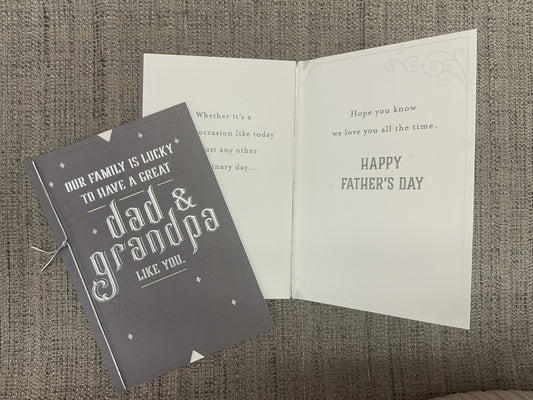 Dad/Grandpa - Father’s Day Card