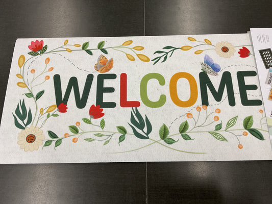 Kind People Welcome Sassafras Switch Mat
