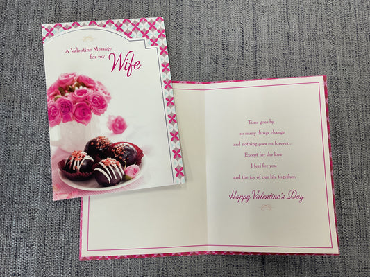 Wife Valentine’s Day Card
