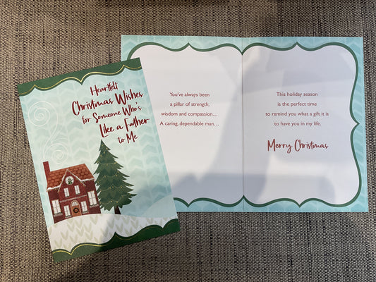 Like A Father Christmas Card