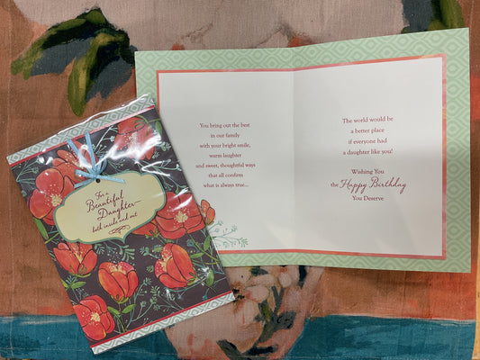 Daughter Birthday Card