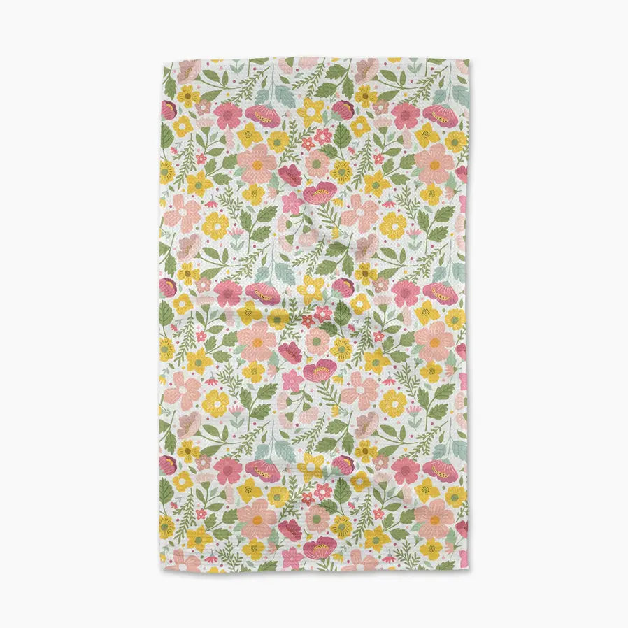 Spring Design Geometry Towels