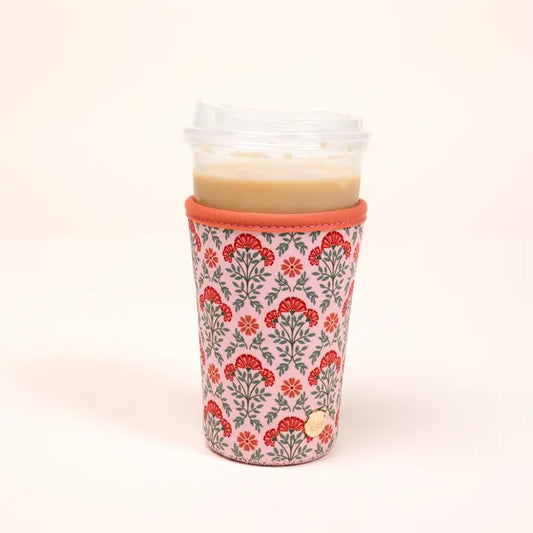 Sip Savvy Drink Sleeve–Large–Everbloom Dusty Rose
