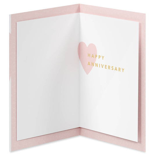 Anniversary Card – “Two Hearts, One Amazing Love”
