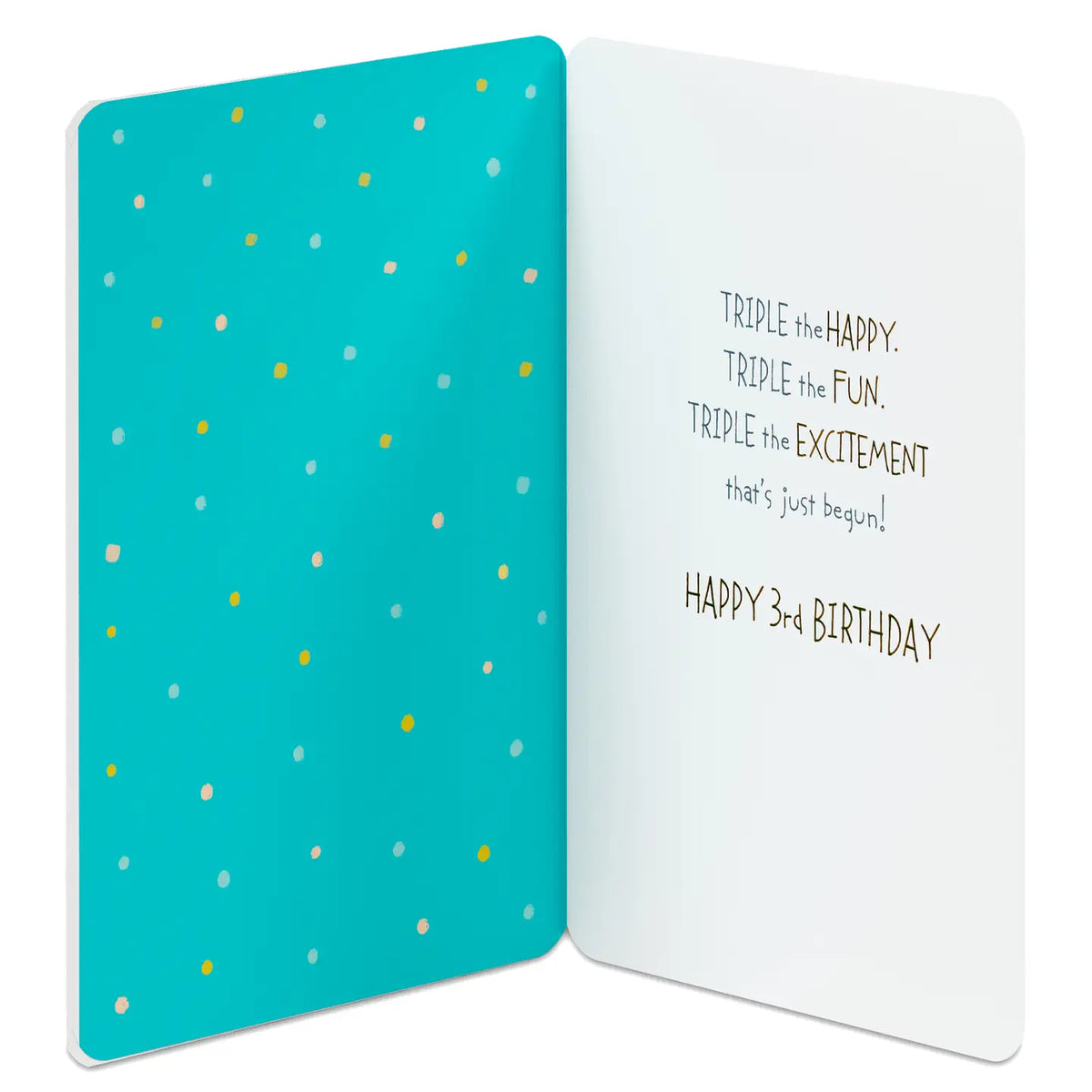 3rd Birthday Card