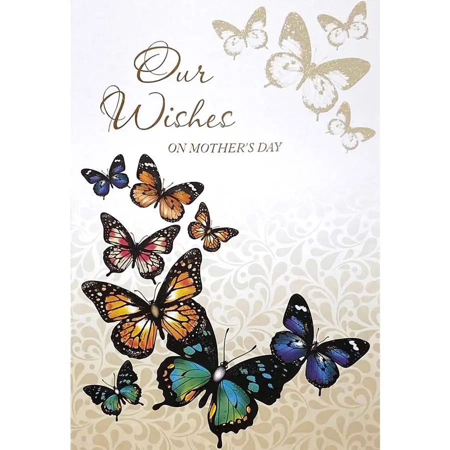Our Wishes on Mother's Day Card
