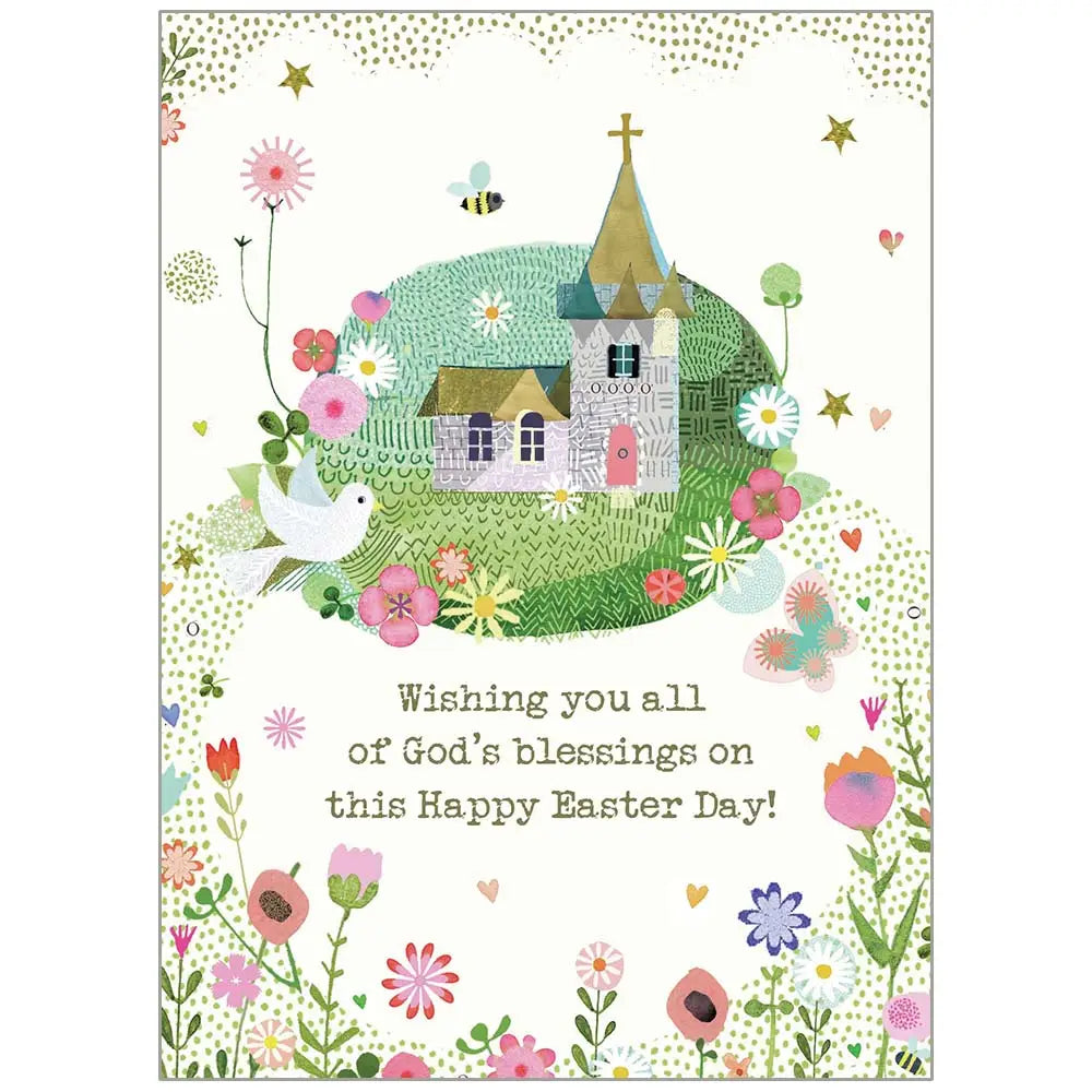 Easter Church - Faith Easter Card
