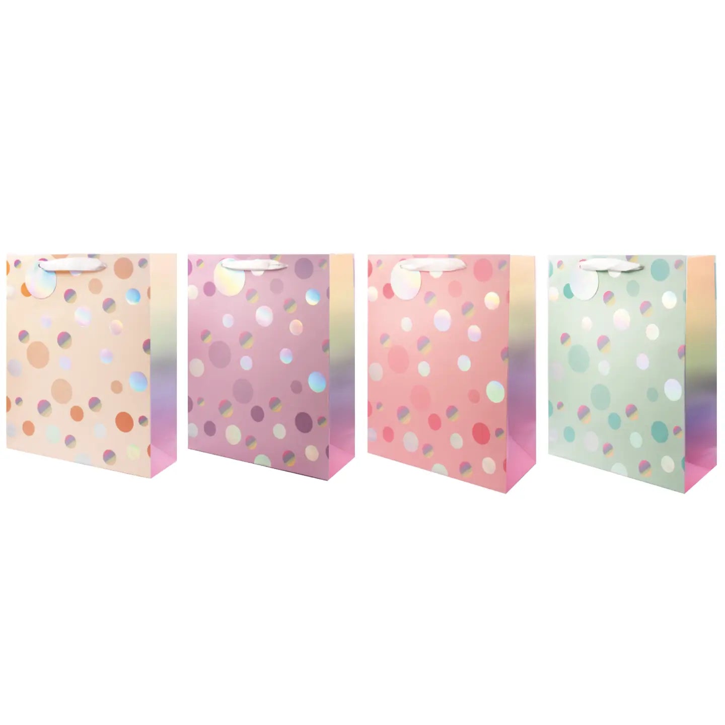 Polka Dot Happy Birthday Foil Gift Bag