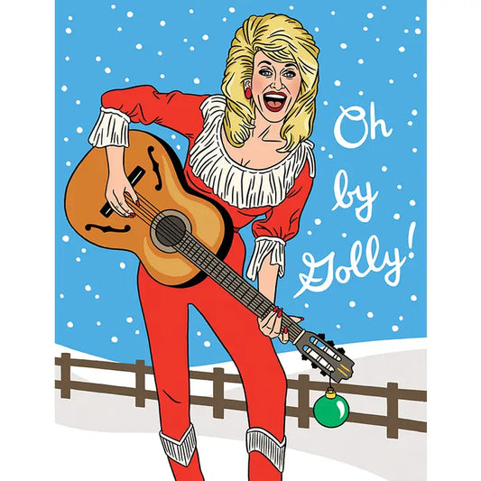 Have a Holly Dolly Christmas Card
