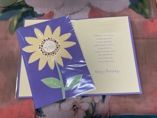 Wife Birthday Card