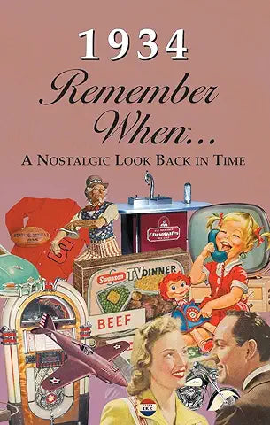 Remember When...A Nostalgic Look Back In Time 1930-1939
