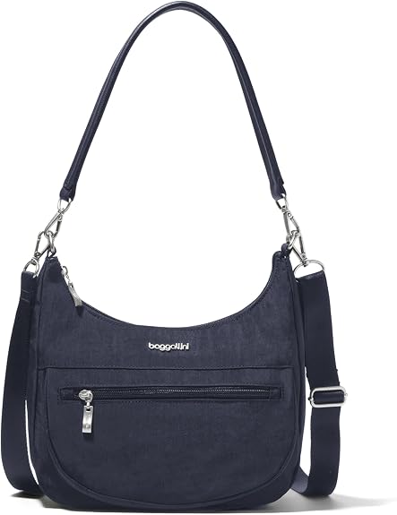 Baggallini Modern Pocket Half Moon Bag