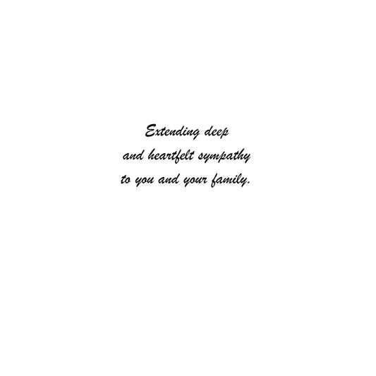 With Deepest Sympathy