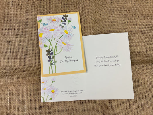 Religious Praying for You Card
