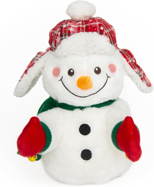 Christmas Cheer Charlie | Animated Musical Singing Christmas Soft Plush Toy Snowman,