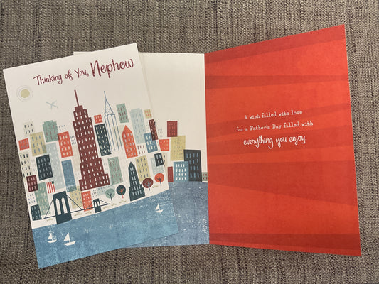 Nephew - Father’s Day Card