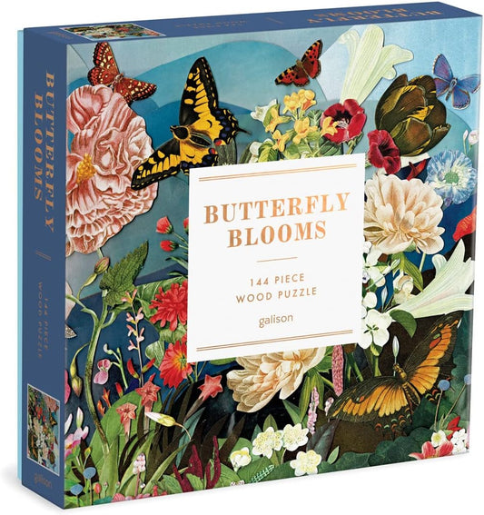 Butterfly Blooms Wood Puzzle