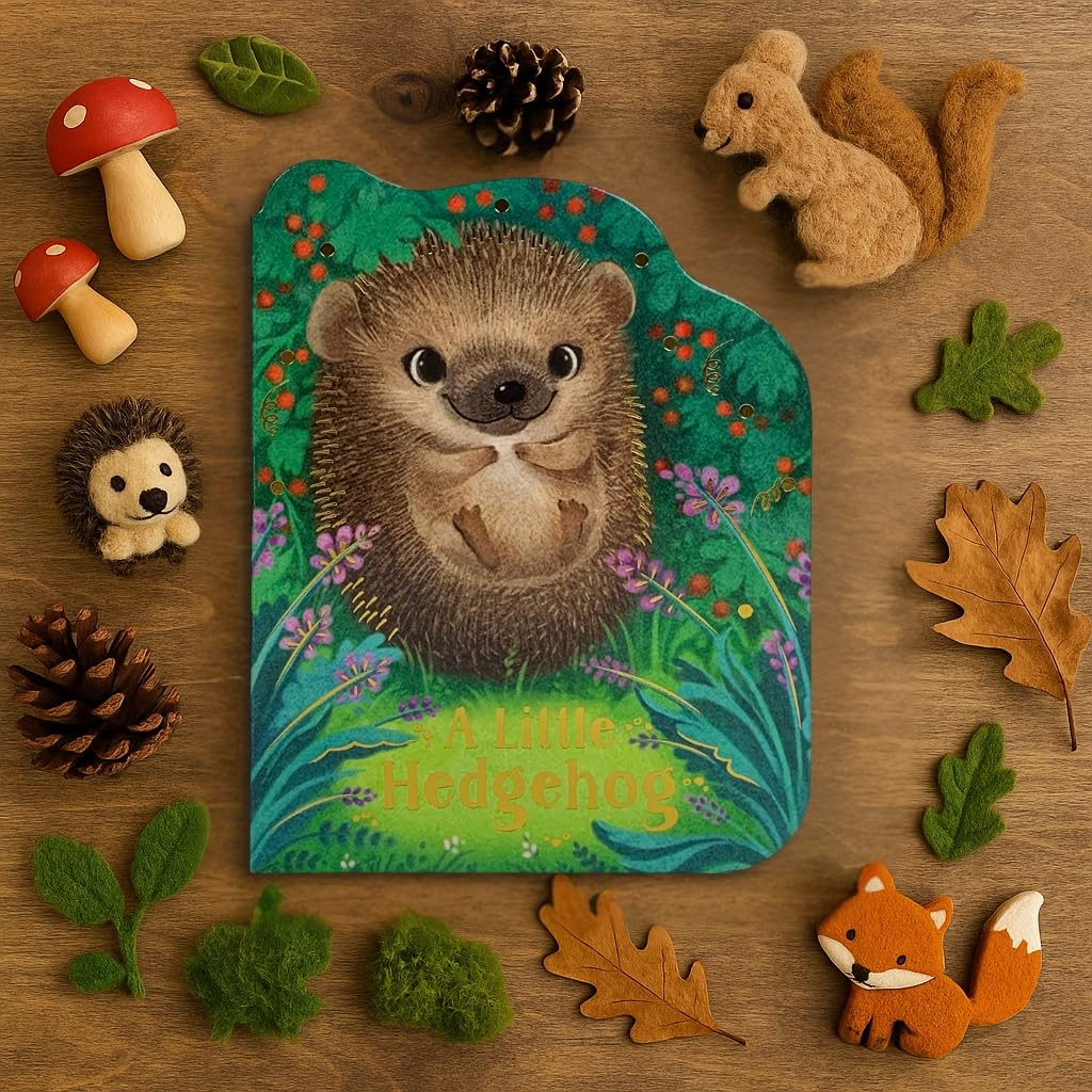 A Little Hedgehog Shaped Board Book