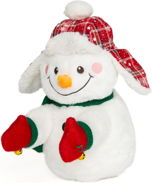Christmas Cheer Charlie | Animated Musical Singing Christmas Soft Plush Toy Snowman,