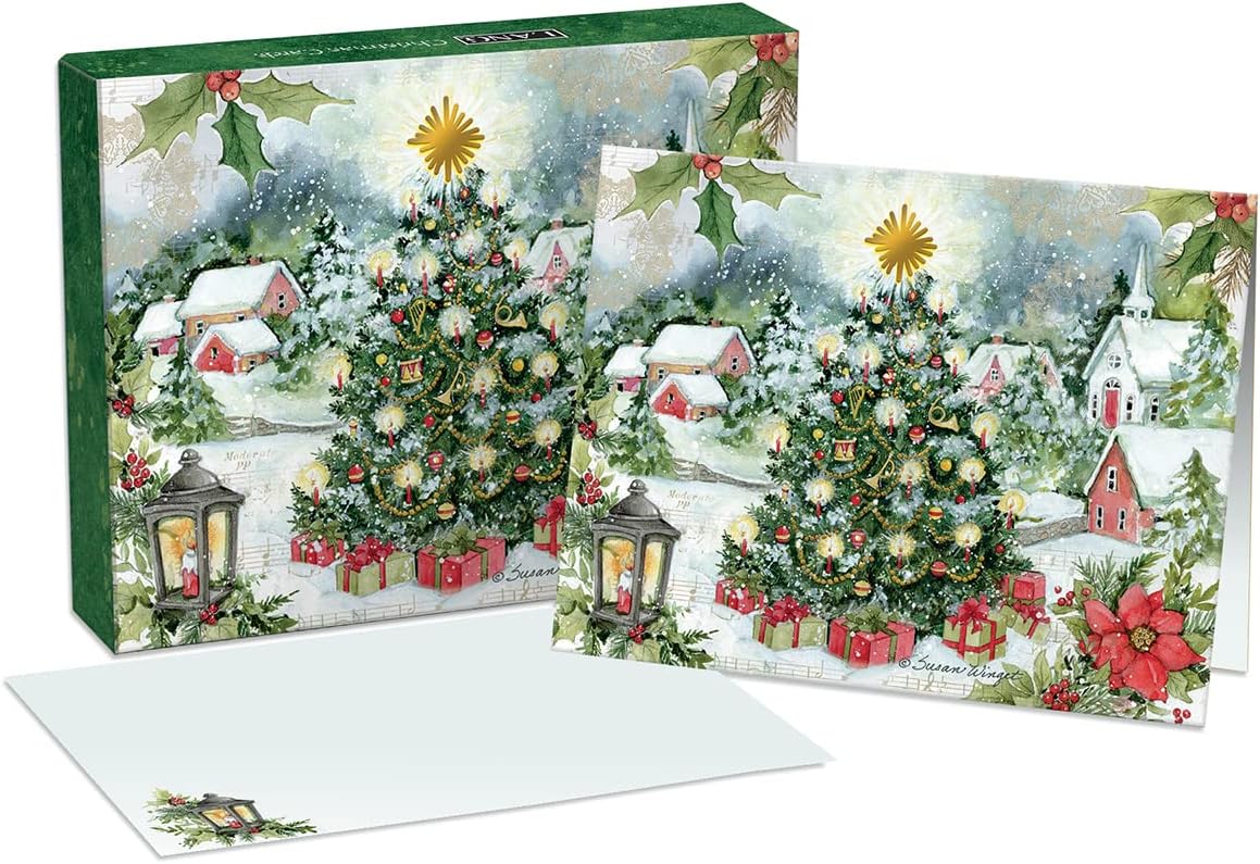 Christmas Tree Boxed Christmas Cards