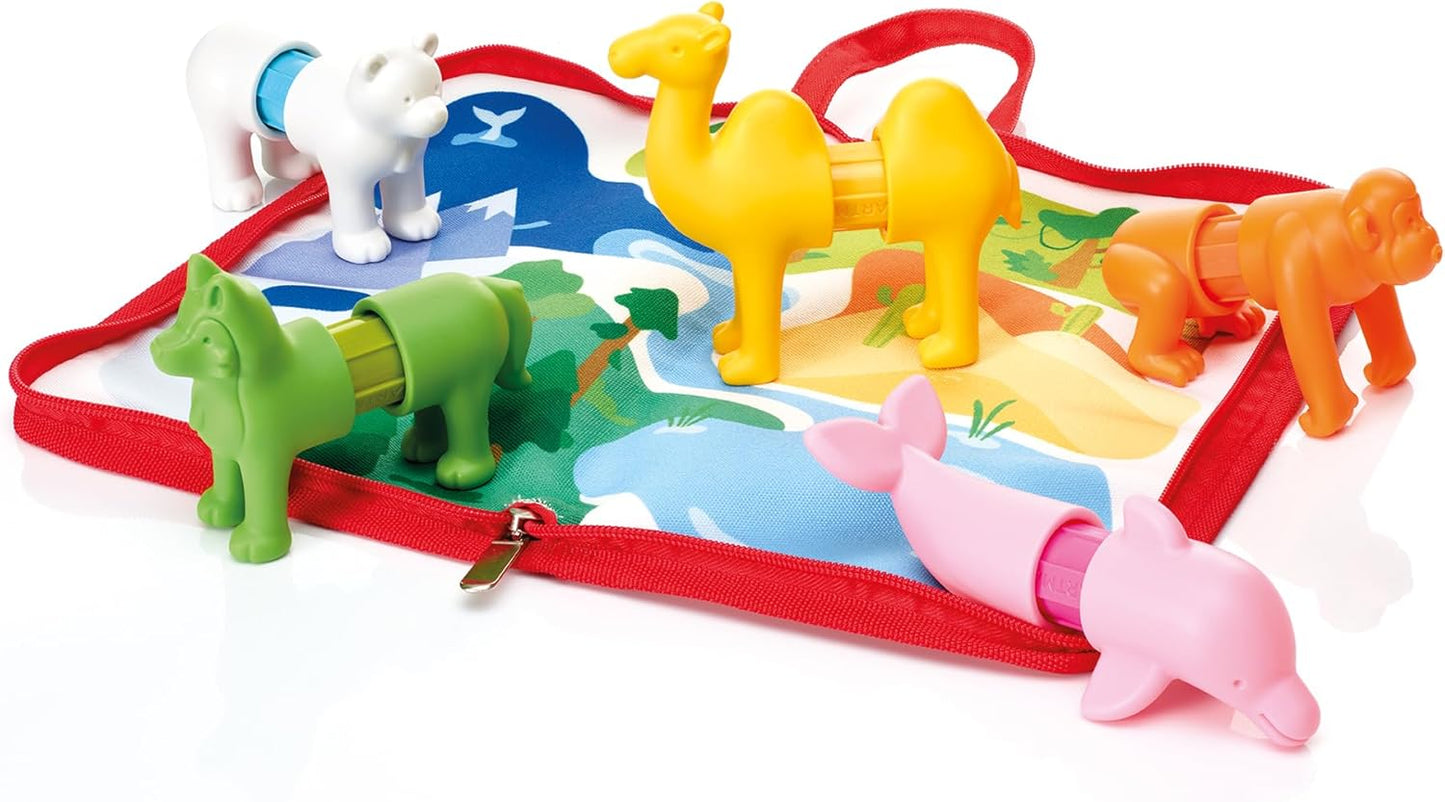 SmartMax My First Animals Around The World – Magnetic STEM Building Set