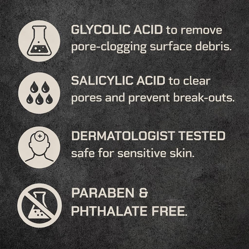 Duke Cannon Oil Defense Face Wash