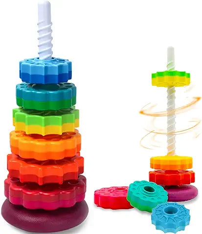 Spin Again Stacking Toy