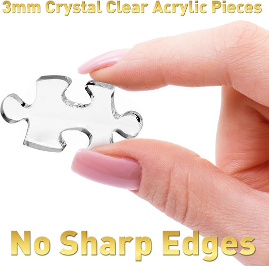 Funwares 100-piece ImPuzzable Clear Puzzle