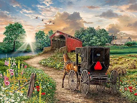 Evening on the Farm