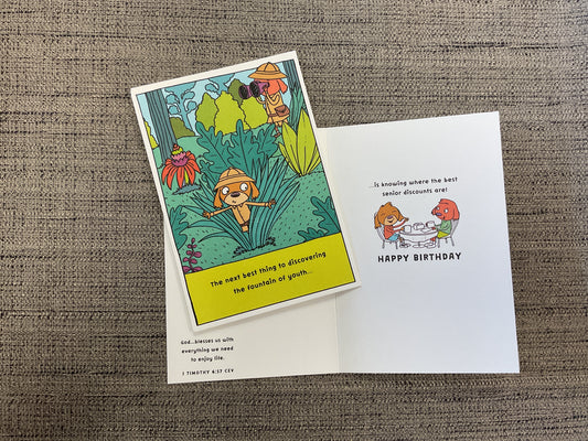 Funny Religious Birthday Card