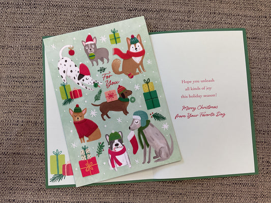 From Dog Christmas Card