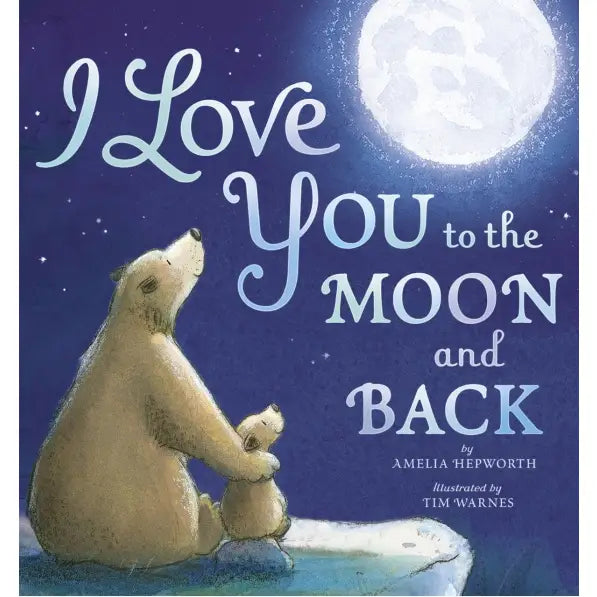 I Love You To the Moon and Back Book and Bear Set