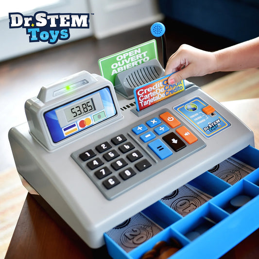 Dr. STEM: Talking Toy Cash Register