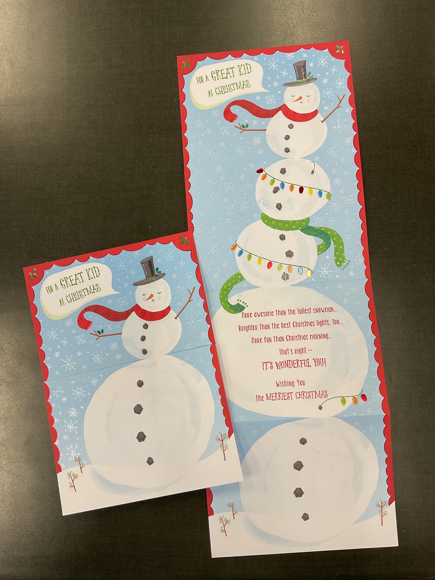 Christmas Card For Kids