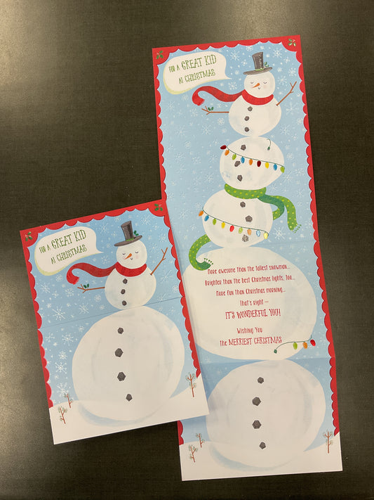 Christmas Card For Kids