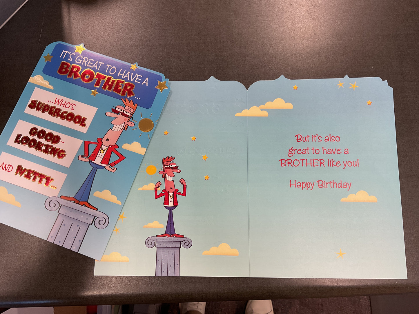 Brother Birthday Card
