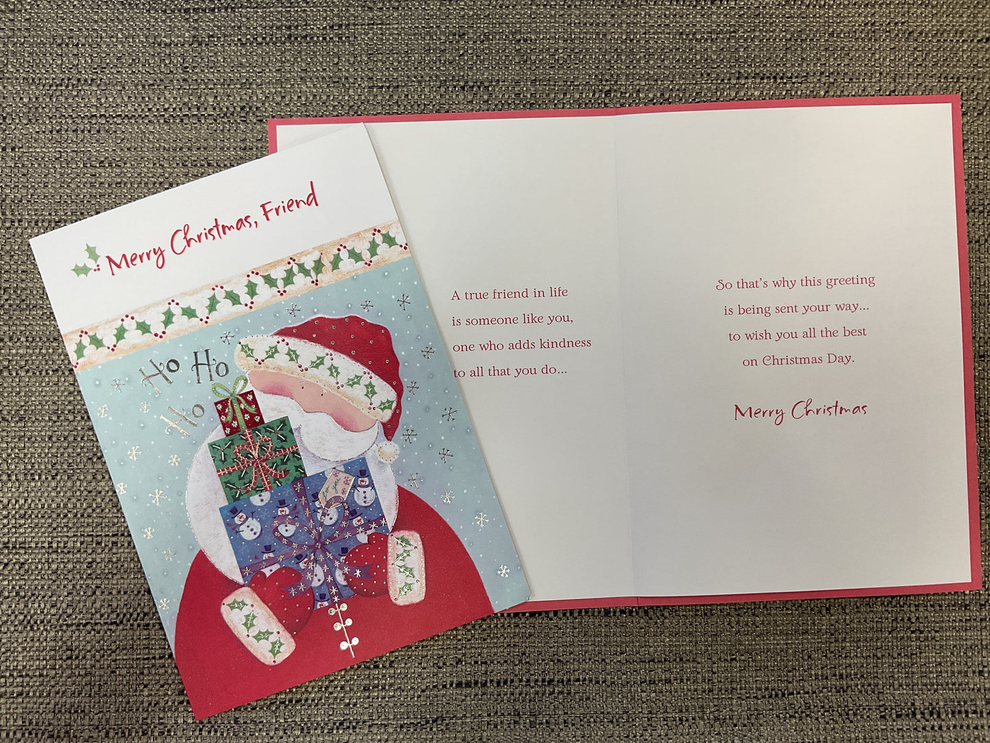 Friend Christmas Card