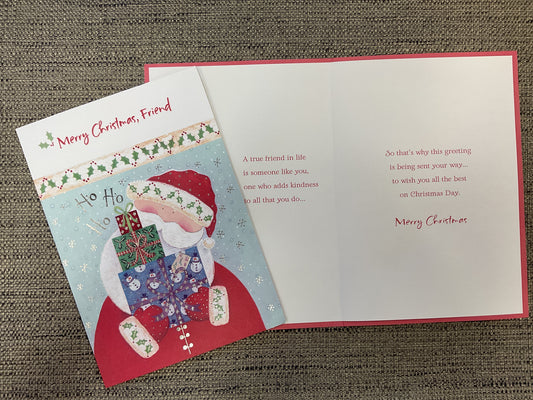 Friend Christmas Card