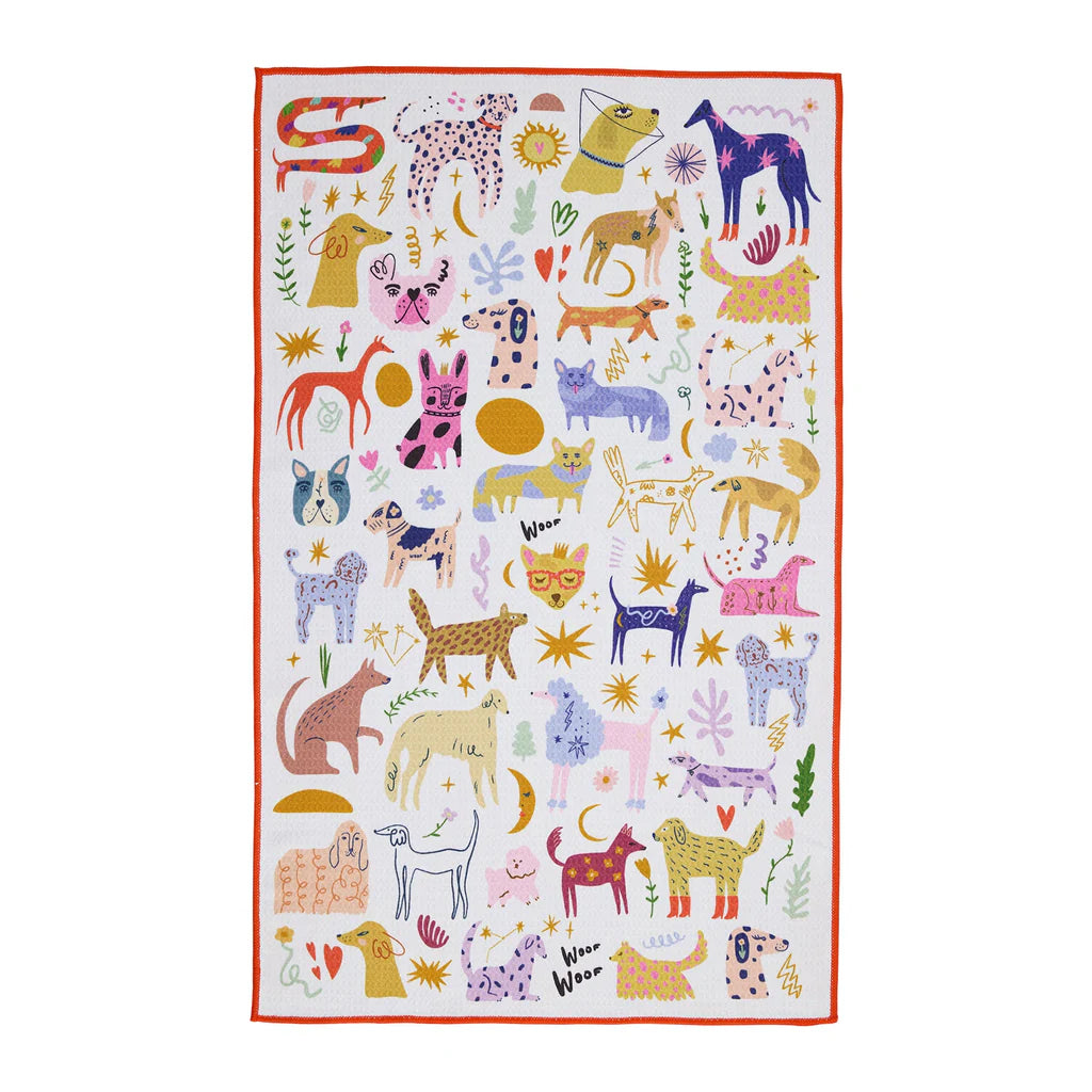 Printed Microfiber Dishtowel
