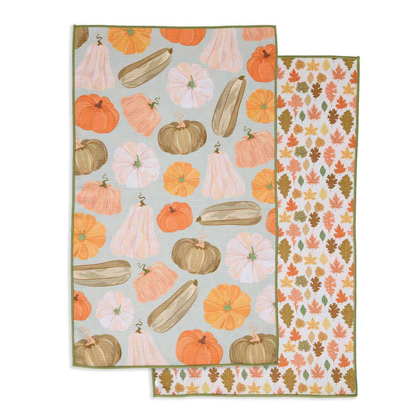 Fall Printed Microfiber Dishtowel