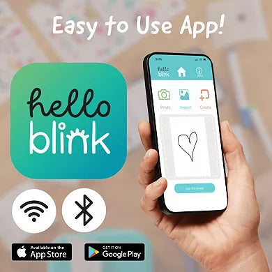 Hello Blink Sticker Maker
