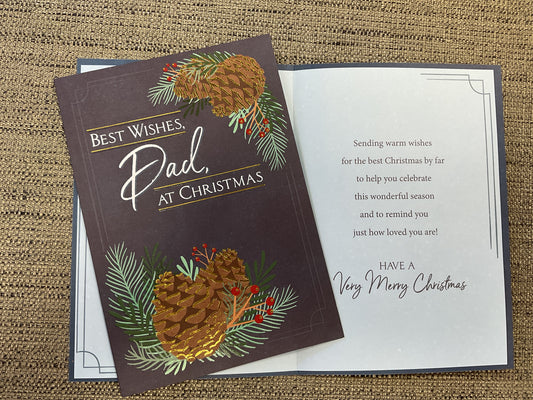 Dad Christmas Card