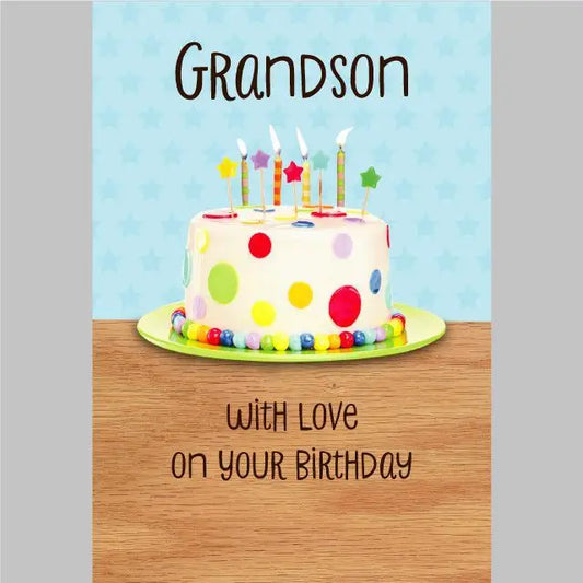 Grandson Birthday Card