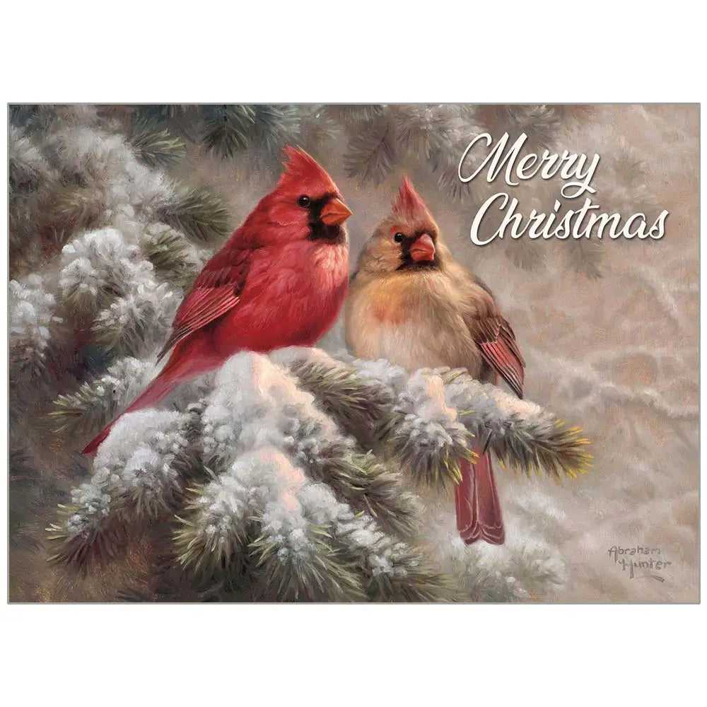 Cardinals Together - Christmas Card