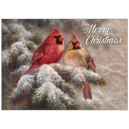 Cardinals Together - Christmas Card