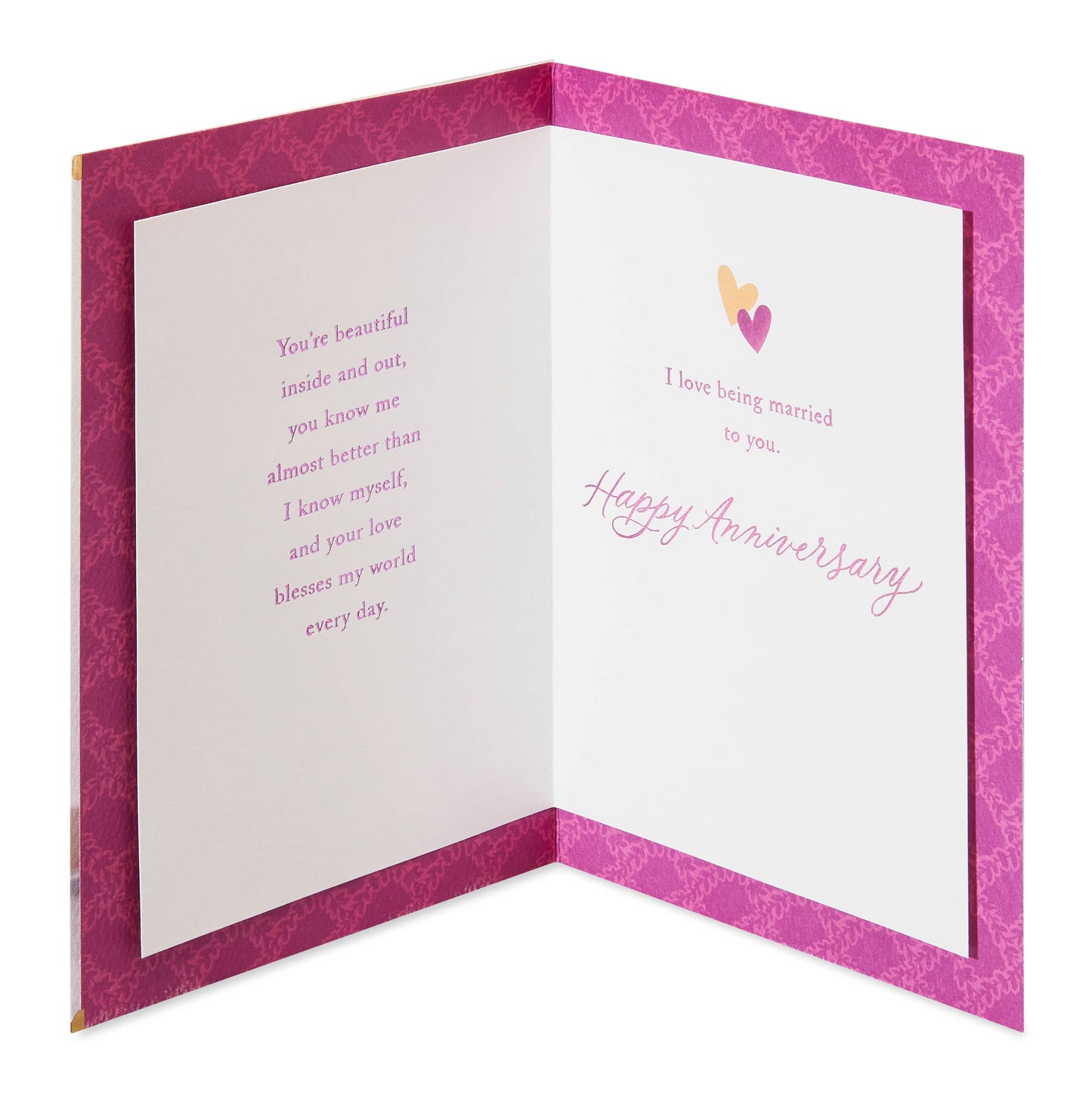 To My Wife I Love That I Get to Love You Card - Anniversary Card